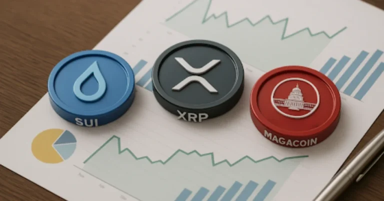 Top 5 Best Altcoins to Buy Before October 2025 — Analysts Pick SUI, XRP and MAGACOIN FINANCE