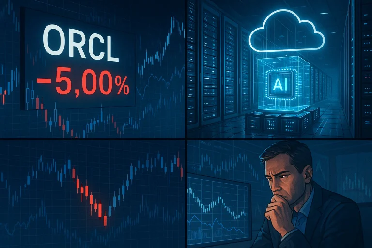 Oracle stock tumbles 5%: analysts clash over AI optimism vs margin squeeze