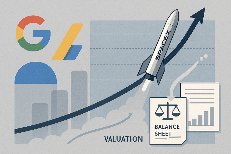 Alphabet set for fresh accounting boost as SpaceX valuation jumps