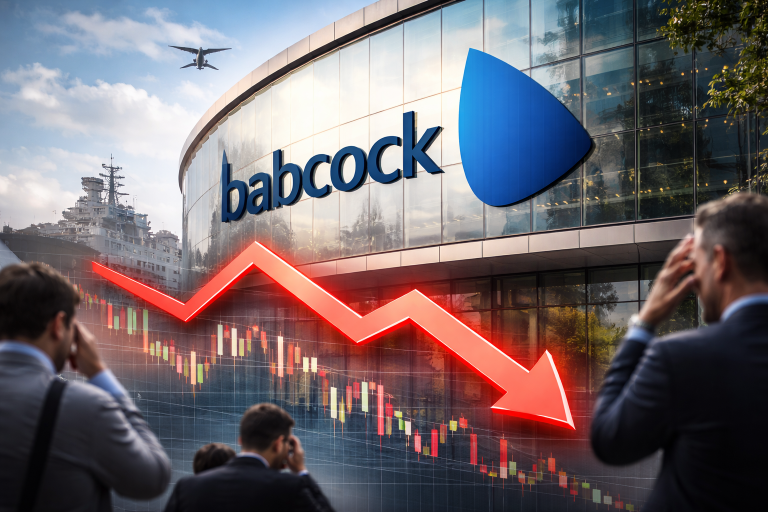 Babcock shares slide as CEO David Lockwood plans retirement
