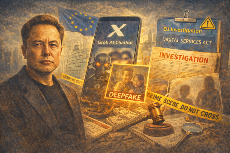 EU opens probe into Musk’s X over Grok AI and potential child safety violations
