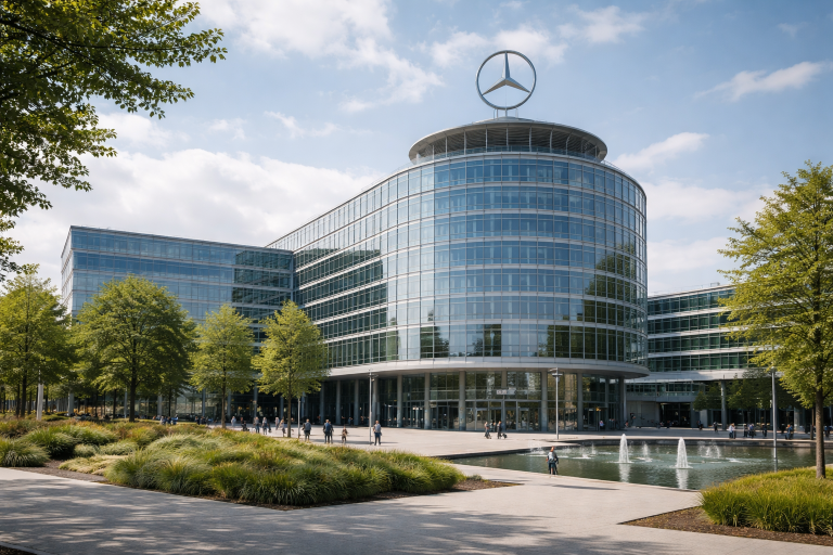 DAX Index at risk amid fragile ceasefire as Mercedes-Benz sales plunge