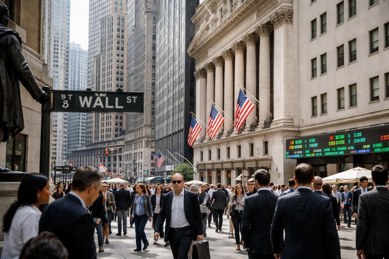 Dow rises 160 points as AI rally offsets Iran ceasefire uncertainty on Wall Street